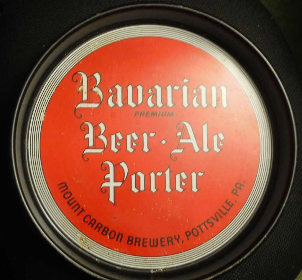Bavarian Beer - Ale Porter Tray, Mount Carbon Brewery, Pottstville, PA