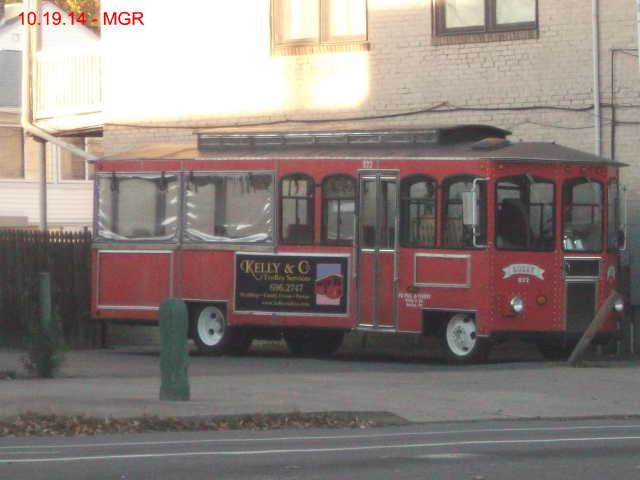 Fake Trolley, Wyoming Ave, Wyoming