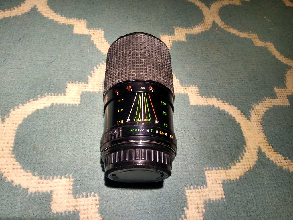 Got the Telephoto Lens For Pentax from K-Mar