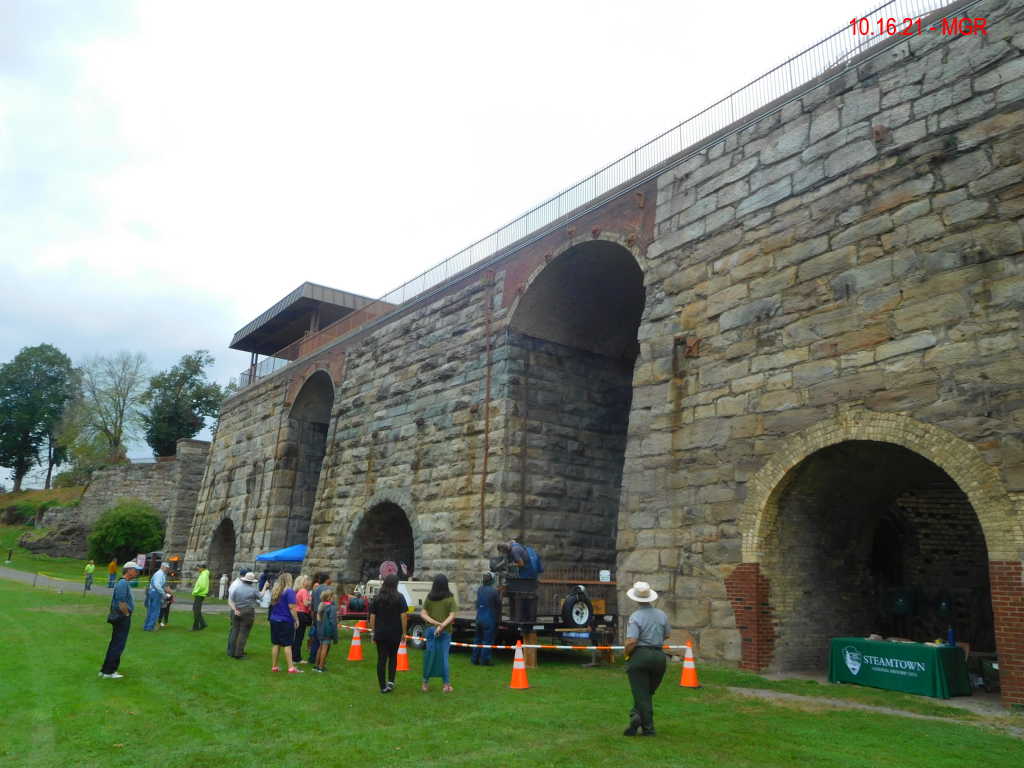 Iron Pour At Lackawanna Iron Furnace 