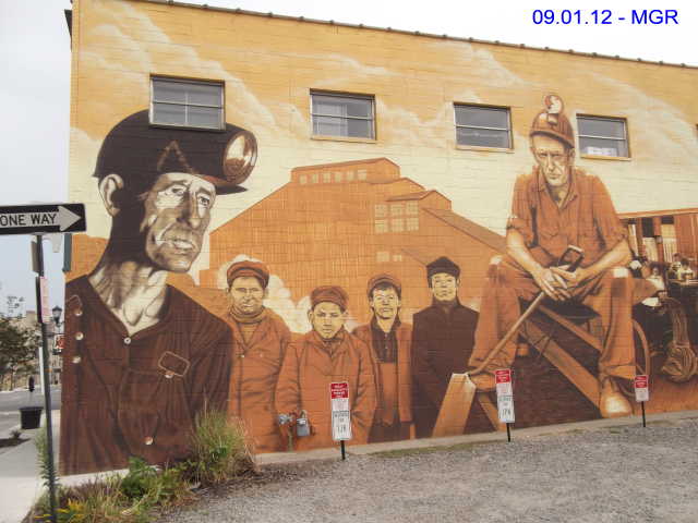 Pittston Mural Finished 