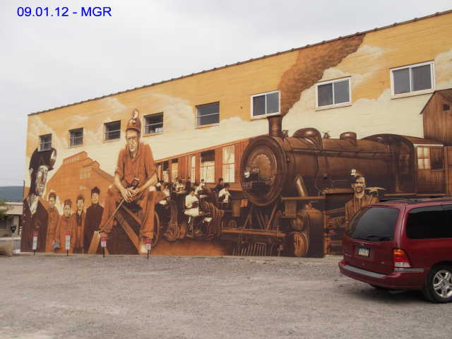 Pittston Mural Finished 