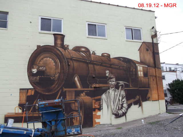 Start Of Mural, Pittston