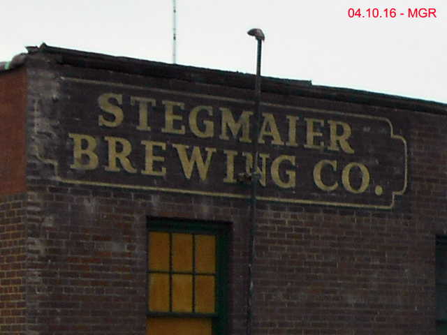 Stegmaier Brewing Company Ad, South Scranton