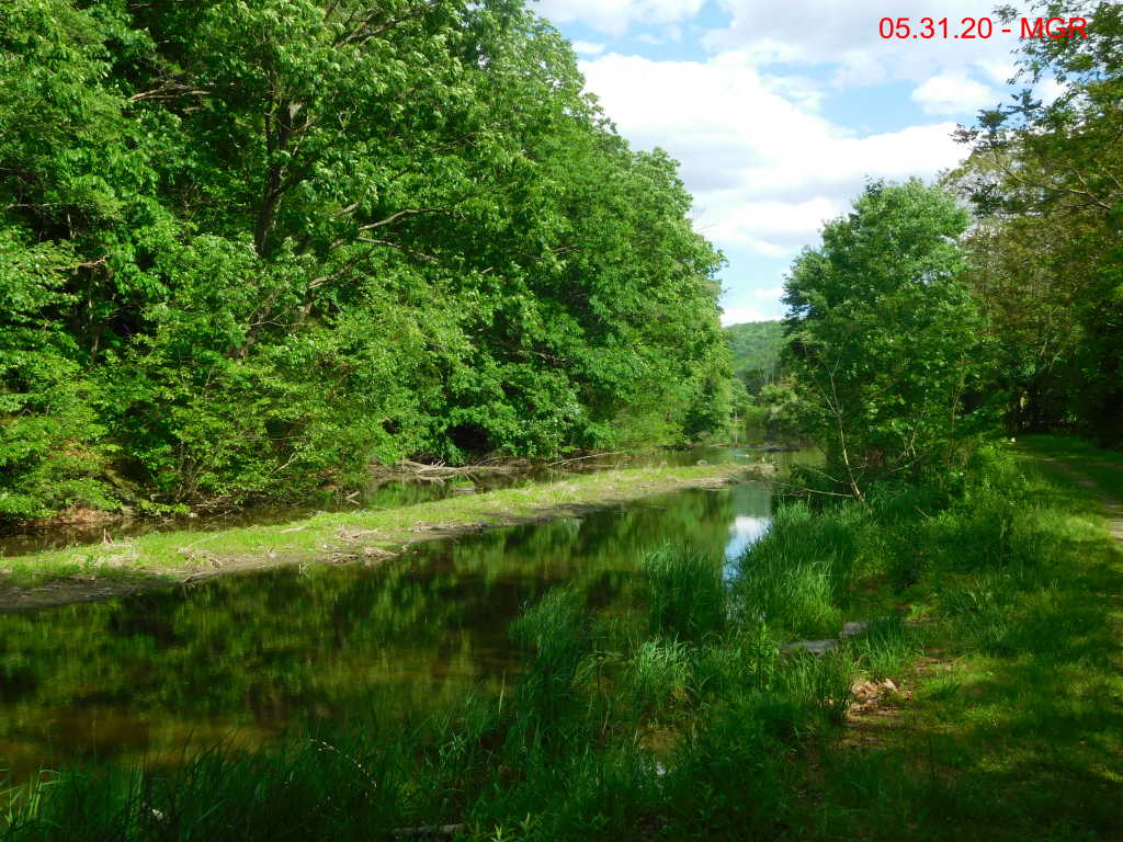 Canal / D L Trail from Weissport toward  Bowmanstown
