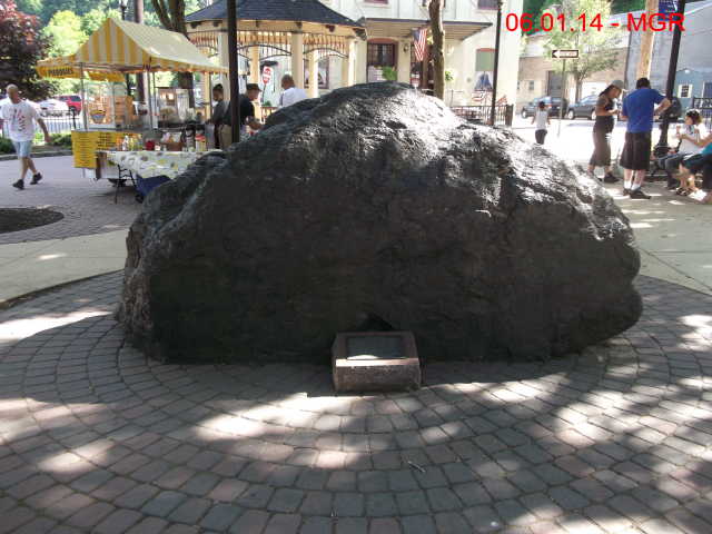 Coal In Square at Jim Thorpe