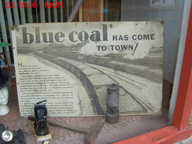 Blue Coal Mementos, West Scranton
