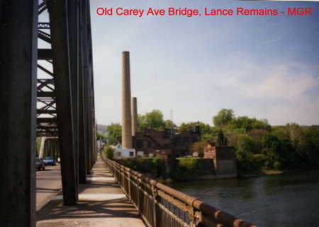 Old Carey Ave Bridge, Lance