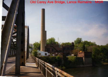 Old Carey Ave Bridge, Lance