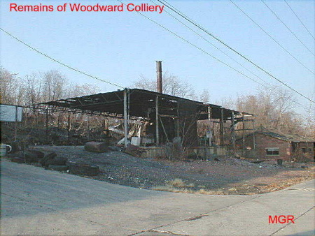 Woodward Colliery Remains