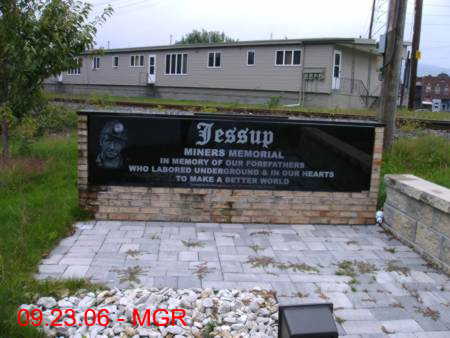 Jessup Miners Memorial