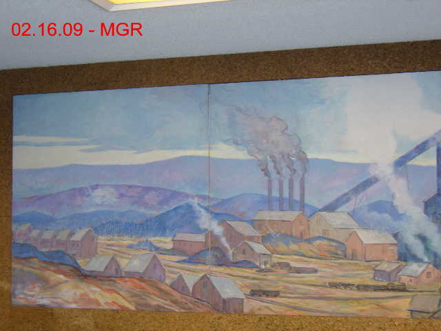 King\'s College Library Mural