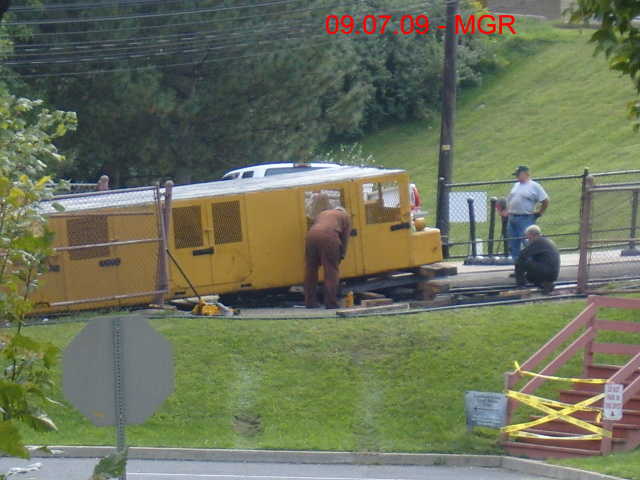 McDade Mine Car Worked On