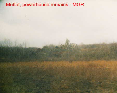 Moffat, Powerhouse remains