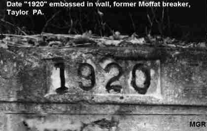 Moffat Breaker Remains