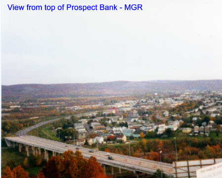 View from top of Prospect Bank