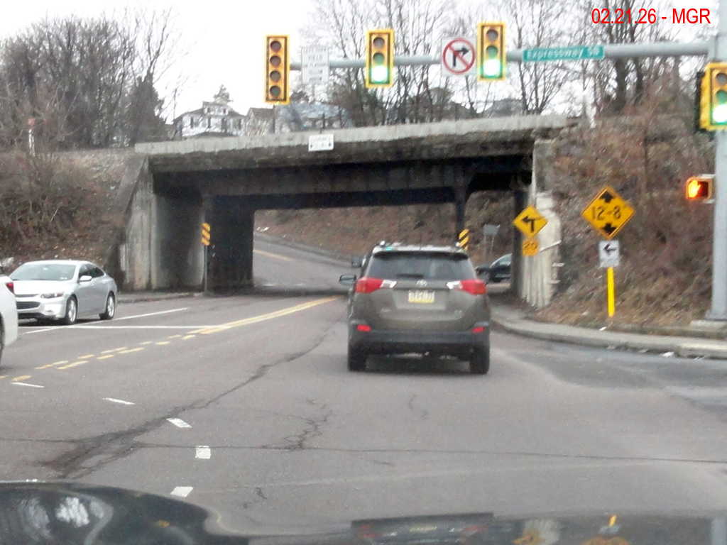 DL&W Bridge, Main Ave, Scranton