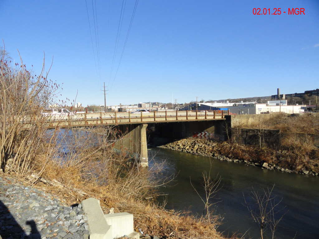 Elm Street Bridge Scranton, Before Replacemen