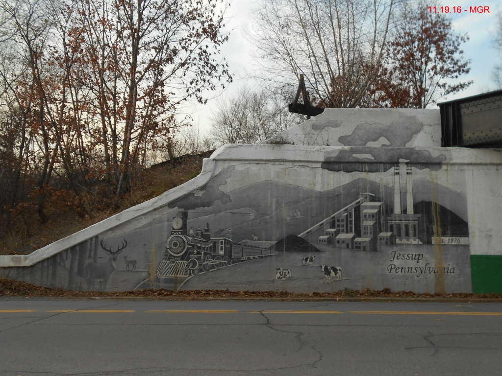Mural On Trestle Abutment