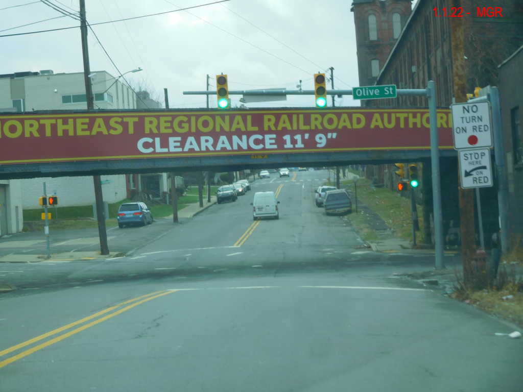Trestle Over Capouse Ave Gets New Signage