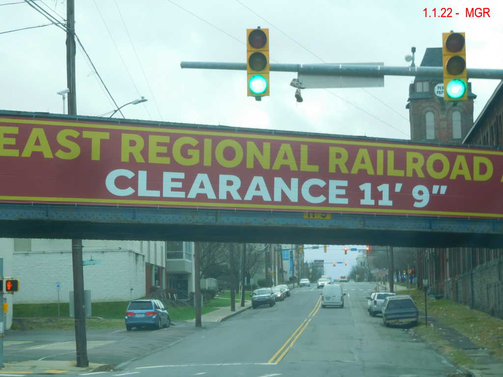Trestle Over Capouse Ave Gets New Signage
