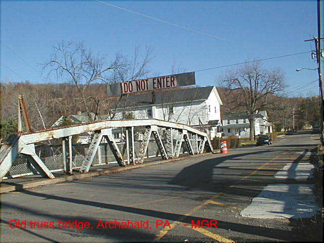 Truss Bridge, Archabald