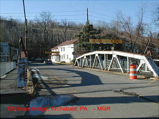 Truss Bridge, Archabald