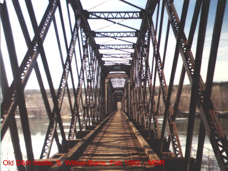 D&H Plymouth Branch Trestle