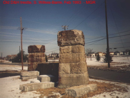 D&H Plymouth Branch Trestle