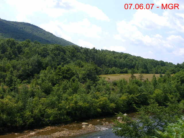 View Of Lehigh River From CNJ Bridge, Lehigh Gorge Scenic Railway