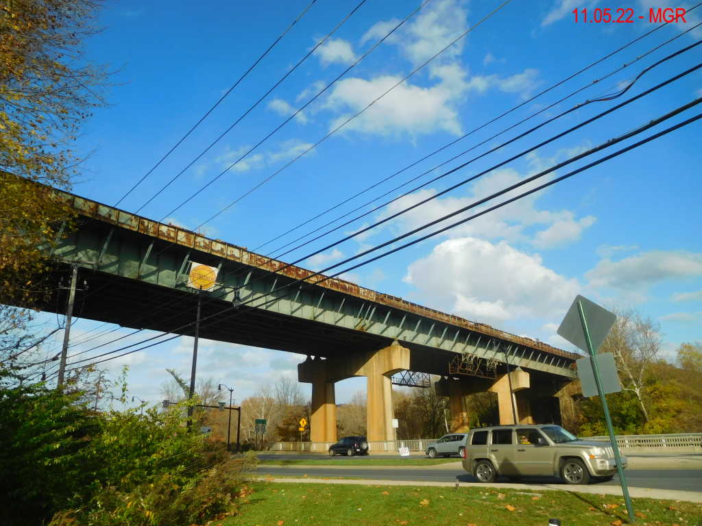 PBNE Philadelphia, Bethlehem and New England Bridge and Floodlight Tower, Hellertown, PA