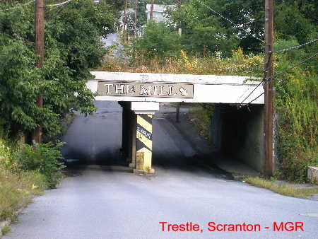 DL&W Trestle, Scranton