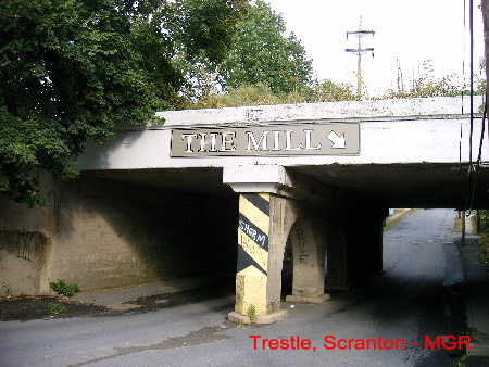 DL&W Trestle, Scranton