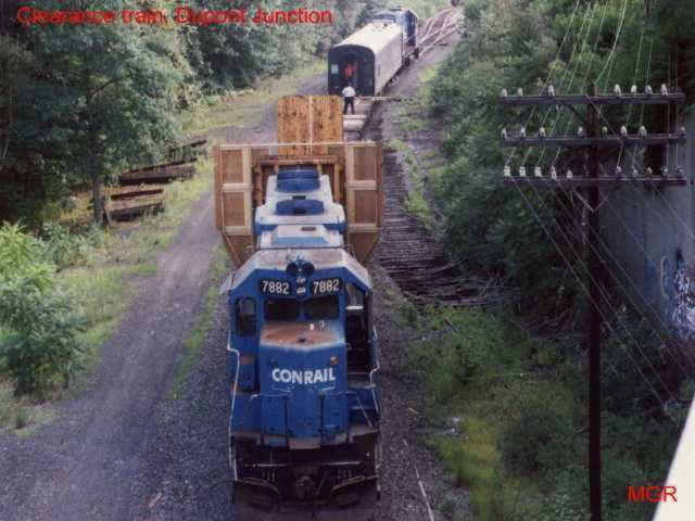 Clearance Train, Dupont