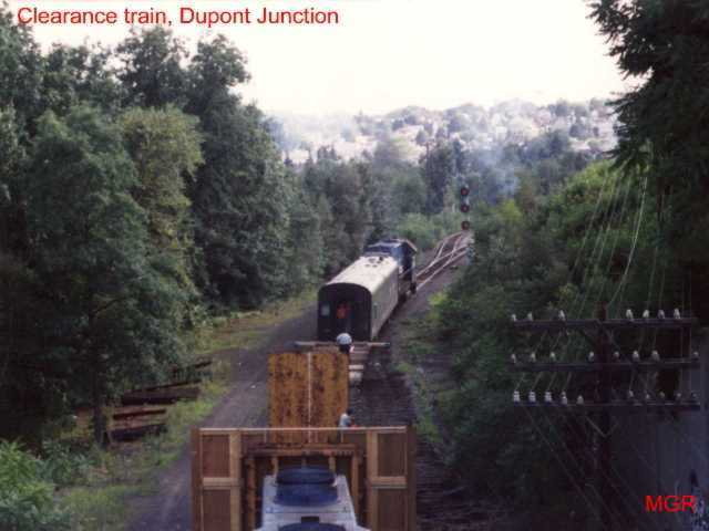 Clearance Train, Dupont