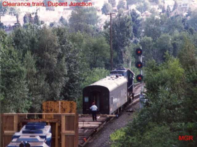 Clearance Train, Dupont