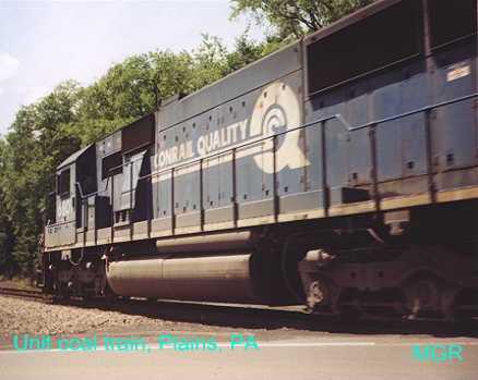 Coal Train On D&H 