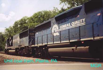 Coal Train On D&H 