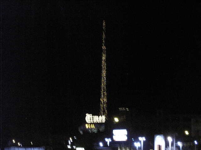 Biggest Christmas Tree, Antenna, Times Building, Scranton