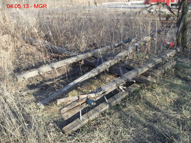 Fallen Wayside Pole, Hudson, PA