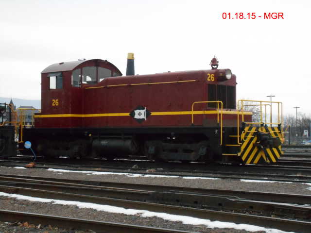 Former Towanda Monroeton Shipper's Life Line #26 at Steamtown