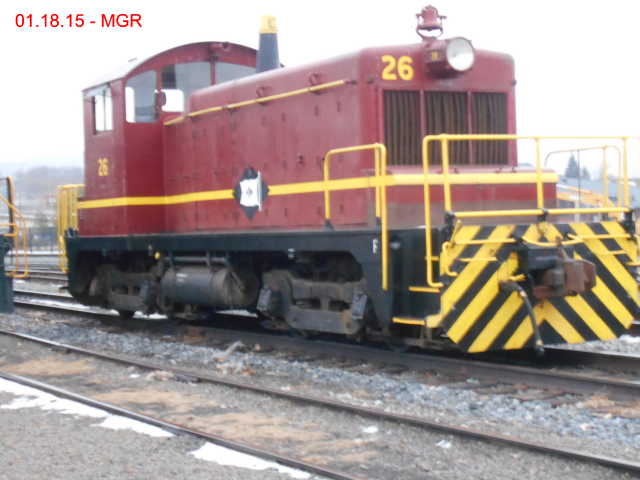 Former Towanda Monroeton Shipper's Life Line #26 at Steamtown