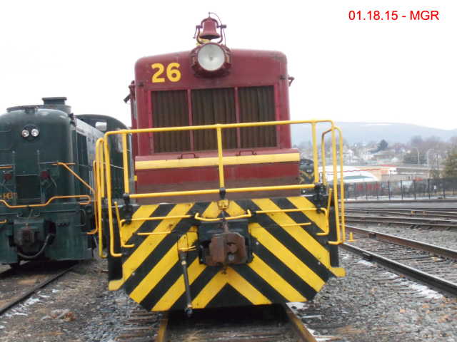 Former Towanda Monroeton Shipper's Life Line #26 at Steamtown