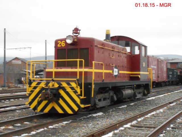 Former Towanda Monroeton Shipper's Life Line #26 at Steamtown