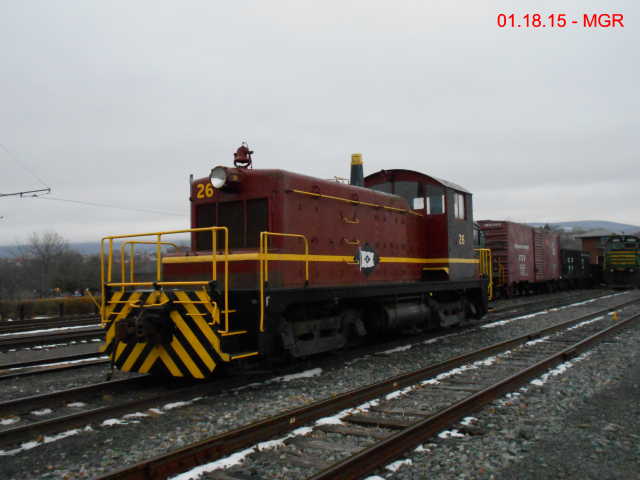 Former Towanda Monroeton Shipper's Life Line #26 at Steamtown
