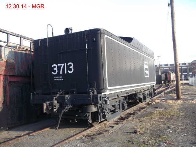 3713 Tender At Steamtown