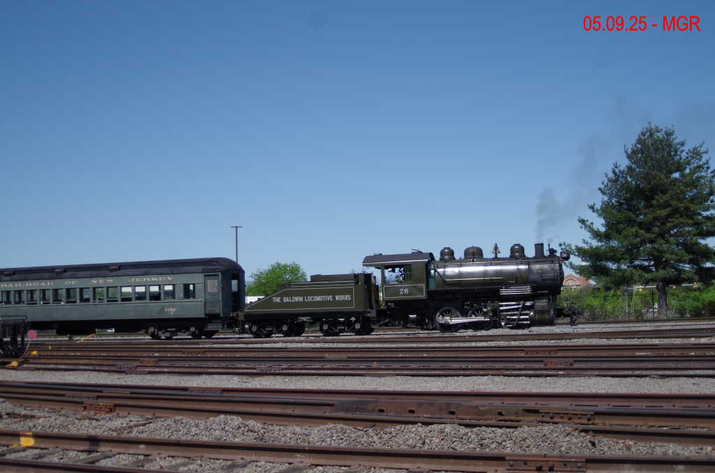 Baldwin #26 Smoking It Up At Steamtown