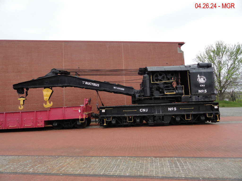 CNJ Wrecker Crane No. 5