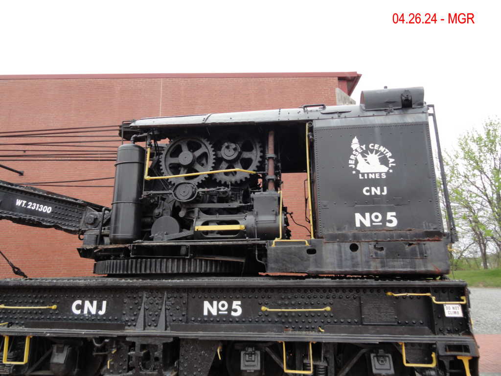 CNJ Wrecker Crane No. 5
