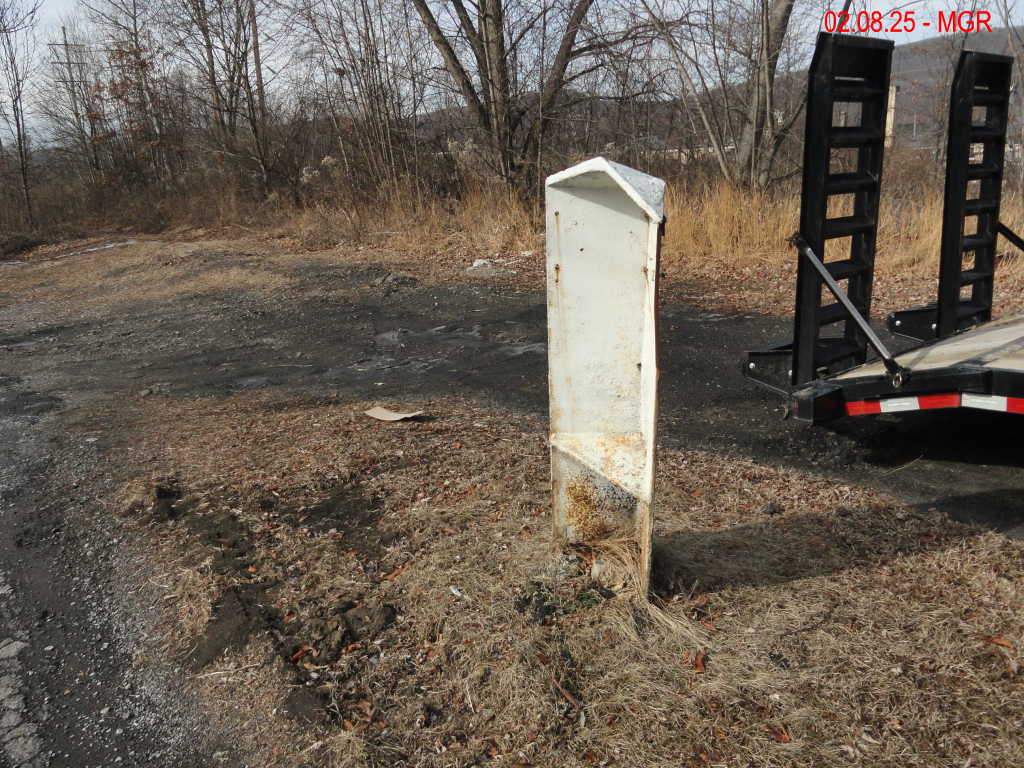 DL Milepost, Laird Street, Exeter, PA